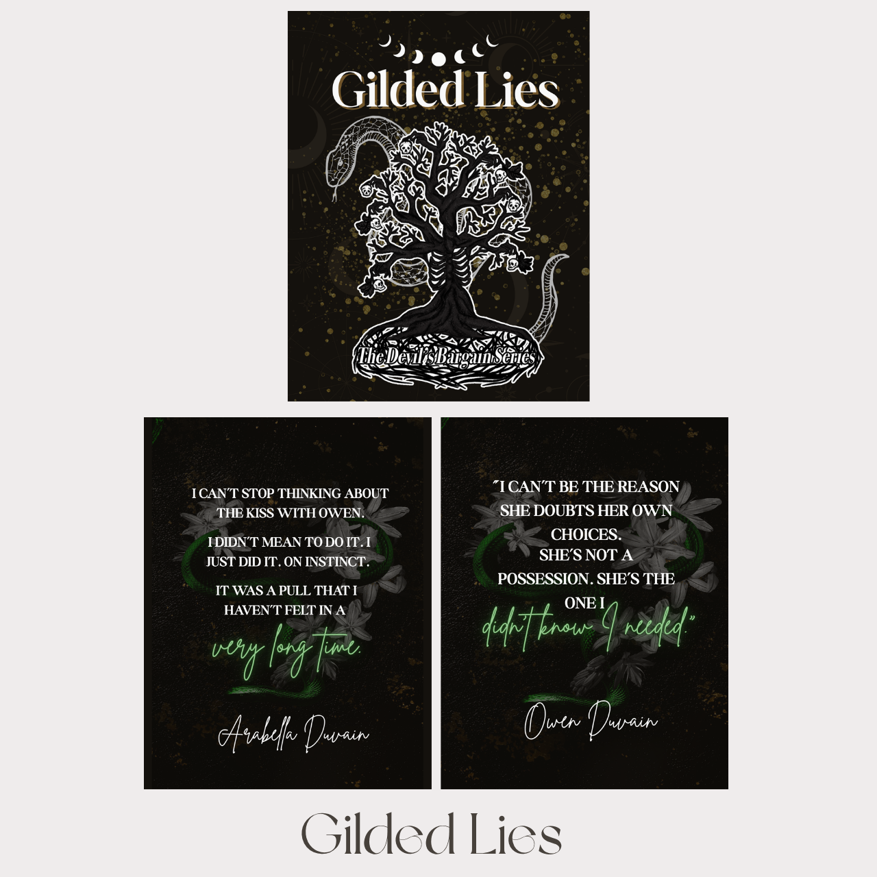 The Devil’s Bargain Series Tarot Cards